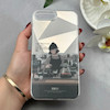 قاب گوشی iPhone 7 Plus - iPhone 8 Plus آیفون فانتزی براق IMD الماسی لاکچری سخت HARD طرح انیمه کافه کد 117656