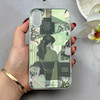 قاب گوشی iPhone X - iPhone XS آیفون فانتزی براق IMD الماسی لاکچری سخت HARD طرح دخترونه کد 117679