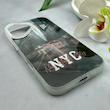 قاب گوشی iPhone 16 آیفون فانتزی براق IMD الماسی لاکچری سخت HARD طرح NYC کد 117707