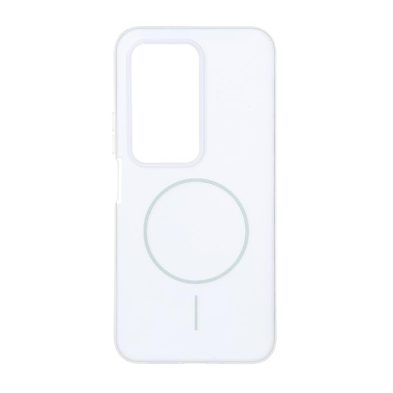 قاب گوشی Redmi 15 4G شیائومی اورجینال پاستیلی مات طرح مگ سیف دوتیکه سفید کد 117393