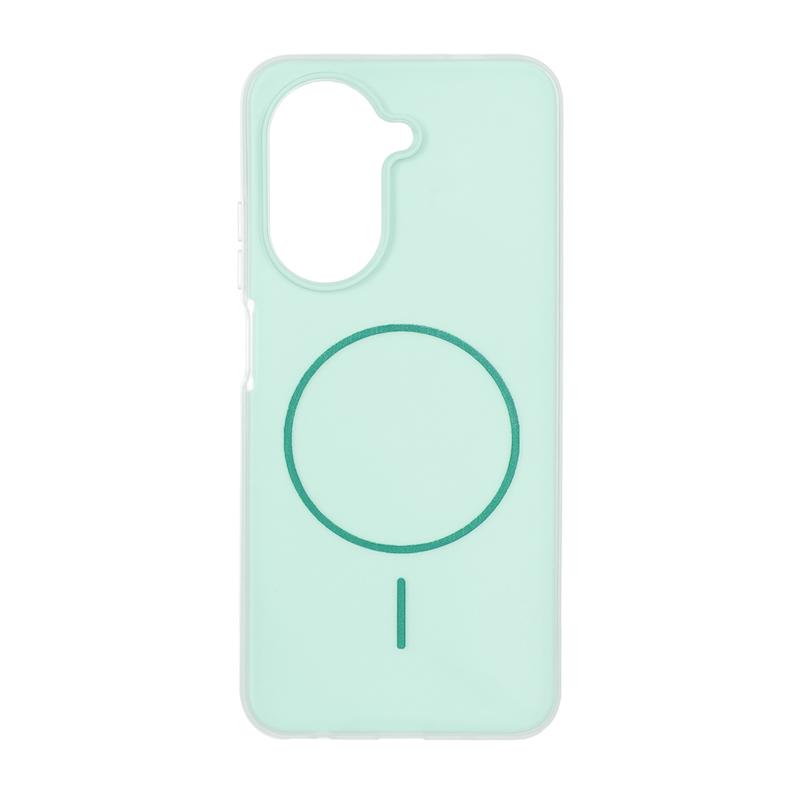 قاب گوشی Redmi A5 - Poco C71 شیائومی اورجینال پاستیلی مات طرح مگ سیف دوتیکه سبز کد 117403