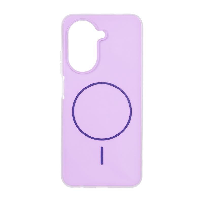 قاب گوشی Redmi A5 - Poco C71 شیائومی اورجینال پاستیلی مات طرح مگ سیف دوتیکه بنفش کد 117405
