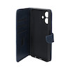 کیف گوشی Honor Play 10 آنر مگنتی طرح چرم کتابی محافظ لنزدار سرمه ای کد 117428