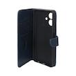 کیف گوشی Honor Play 10 آنر مگنتی طرح چرم کتابی محافظ لنزدار سرمه ای کد 117428