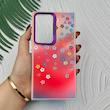 قاب گوشی Galaxy S24 Ultra سامسونگ So CooL سوکول اورجینال فانتزی دکمه کرومی طرح گل های بهاری کد 119649
