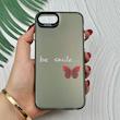 قاب گوشی iPhone 7 - iPhone 8 - iPhone SE 2020 - iPhone SE 2022 آیفون So CooL سوکول اورجینال فانتزی دکمه کرومی طرح پروانه کد 119665