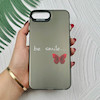 قاب گوشی iPhone 7 Plus - iPhone 8 Plus آیفون So CooL سوکول اورجینال فانتزی دکمه کرومی طرح پروانه کد 119671