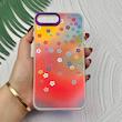 قاب گوشی iPhone 7 Plus - iPhone 8 Plus آیفون So CooL سوکول اورجینال فانتزی دکمه کرومی طرح گل های بهاری کد 119673