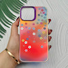 قاب گوشی iPhone 13 Pro Max آیفون So CooL سوکول اورجینال فانتزی دکمه کرومی طرح گل های بهاری کد 119688