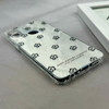 قاب گوشی Galaxy A10S سامسونگ پشت طلق HARD براق IMD فانتزی لیزری کپسولی طرح گل کد E21-120200