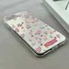 قاب گوشی iPhone 7 - iPhone 8 - iPhone SE 2020 - iPhone SE 2022 آیفون پشت طلق HARD براق IMD فانتزی لیزری کپسولی طرح گل کد 120335