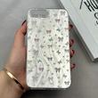 قاب گوشی iPhone 7 Plus - iPhone 8 Plus آیفون پشت طلق HARD براق IMD فانتزی لیزری کپسولی طرح پاپیون کد 120352