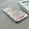 قاب گوشی iPhone 7 Plus - iPhone 8 Plus آیفون پشت طلق HARD براق IMD فانتزی لیزری کپسولی طرح گل کد 120357