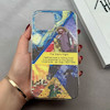 قاب گوشی iPhone 12 Pro Max آیفون پشت طلق HARD براق IMD فانتزی لیزری کپسولی طرح شب پرستاره کد 120425
