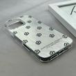 قاب گوشی iPhone 16 Pro Max آیفون پشت طلق HARD براق IMD فانتزی لیزری کپسولی طرح گل کد E21-120441