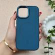 قاب گوشی iPhone 17 آیفون اورجینال Premium Case پشت سیلیکونی پاک کنی مگ سیف اورجینال لنزمتال سرمه ای کد E21-119408