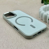 قاب گوشی iPhone 16 آیفون اورجینال Premium Case پشت سیلیکونی پاک کنی مگ سیف اورجینال لنزمتال سفید کد E21-119412