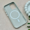 قاب گوشی iPhone 16 آیفون اورجینال Premium Case پشت سیلیکونی پاک کنی مگ سیف اورجینال لنزمتال سفید کد E21-119412