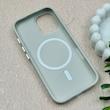 قاب گوشی iPhone 16 آیفون اورجینال Premium Case پشت سیلیکونی پاک کنی مگ سیف اورجینال لنزمتال سفید کد E21-119412