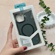 قاب گوشی iPhone 16 آیفون اورجینال Premium Case پشت سیلیکونی پاک کنی مگ سیف اورجینال لنزمتال مشکی کد E21-119414