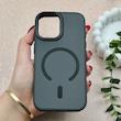 قاب گوشی iPhone 16 آیفون اورجینال Premium Case پشت سیلیکونی پاک کنی مگ سیف اورجینال لنزمتال مشکی کد E21-119414