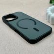 قاب گوشی iPhone 16 آیفون اورجینال Premium Case پشت سیلیکونی پاک کنی مگ سیف اورجینال لنزمتال مشکی کد E21-119414