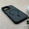 قاب گوشی iPhone 16 Pro Max آیفون اورجینال Premium Case پشت سیلیکونی پاک کنی مگ سیف اورجینال لنزمتال مشکی کد E21-119447