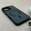 قاب گوشی iPhone 16 Pro Max آیفون اورجینال Premium Case پشت سیلیکونی پاک کنی مگ سیف اورجینال لنزمتال مشکی کد E21-119447