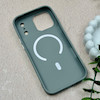 قاب گوشی iPhone 17 Pro Max آیفون اورجینال Premium Case پشت سیلیکونی پاک کنی مگ سیف اورجینال لنزمتال طوسی کد E21-119455