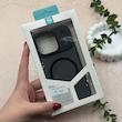 قاب گوشی iPhone 17 Pro آیفون اورجینال Premium Case پشت سیلیکونی پاک کنی مگ سیف اورجینال لنزمتال مشکی کد 119459