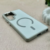 قاب گوشی Galaxy S25 Ultra سامسونگ اورجینال Premium Case پشت سیلیکونی پاک کنی مگ سیف اورجینال لنزمتال سفید کد 119478