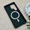 قاب گوشی Galaxy S25 Ultra سامسونگ اورجینال Premium Case پشت سیلیکونی پاک کنی مگ سیف اورجینال لنزمتال مشکی کد 119479