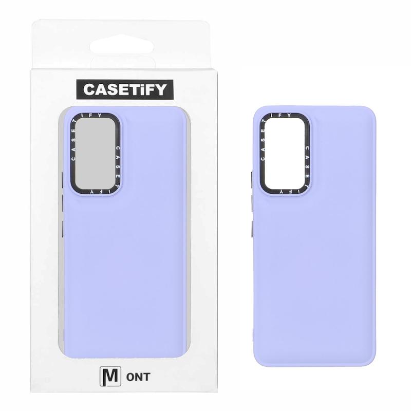 قاب گوشی Xiaomi 12 Lite شیائومی سیلیکونی ژله ای پافر PC CASETIFY یاسی کد 96910