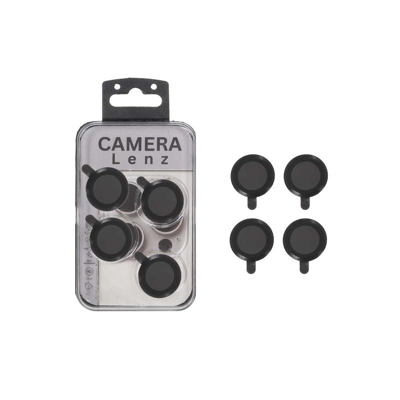 محافظ لنز دوربین گوشی Redmi Note 15 Pro Plus شیائومی اورجینال Camera LENS مدل رینگی فلزی مشکی کد 96913