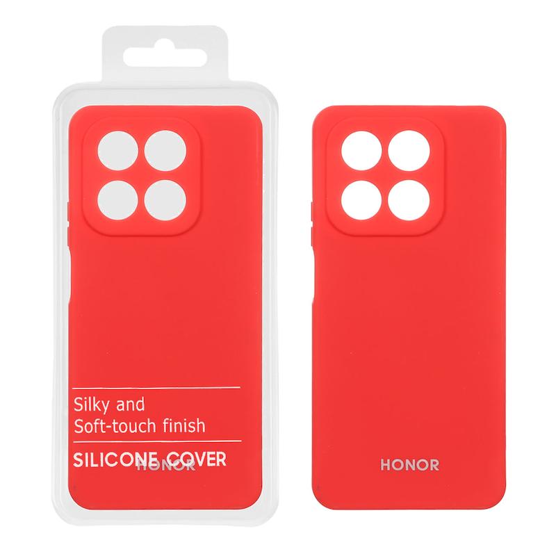 قاب گوشی Honor X7D آنر سیلیکونی جدید های کپی زیر بسته محافظ لنزدار قرمز کد 96952