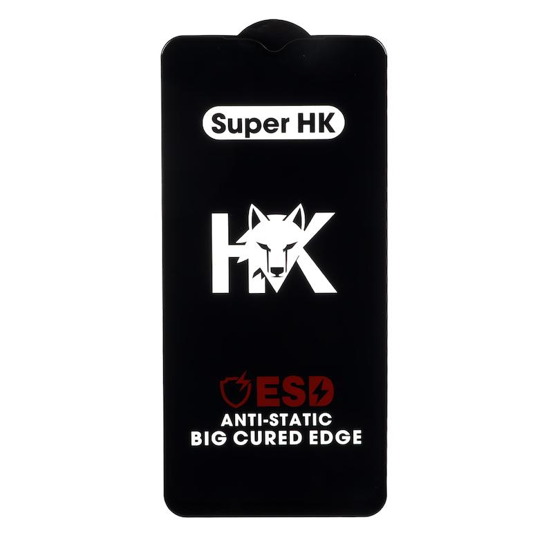 گلس گوشی Redmi 9 / Redmi 9 Prime / Poco M2 / Galaxy A20S شیشه ای فول کاور ESD ANTI STATIC HK دور تراش Full Cover Super 9D اورجینال کد 96982