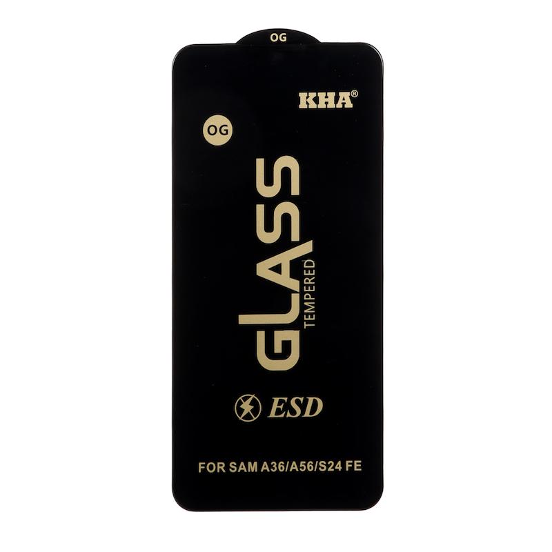گلس گوشی Galaxy A36 - A56 سامسونگ شیشه ای OG KHA سری ESD اورجینال کد 96987