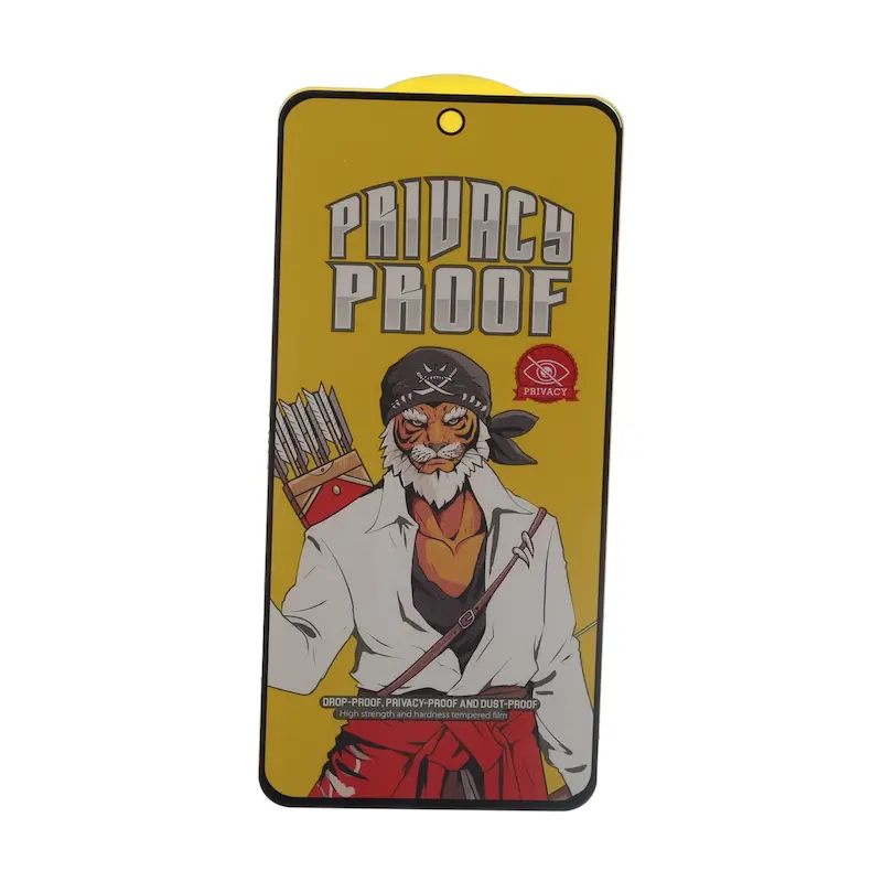 گلس گوشی Redmi Note 10 4G / Redmi Note 10S / Redmi Note 11 4G / Redmi Note 11S / Redmi Note 12S / Poco M4 Pro 4G / Poco M5S شیائومی شیشه ای PROOF مدل پرایوسی Privacy اورجینال کد 97036