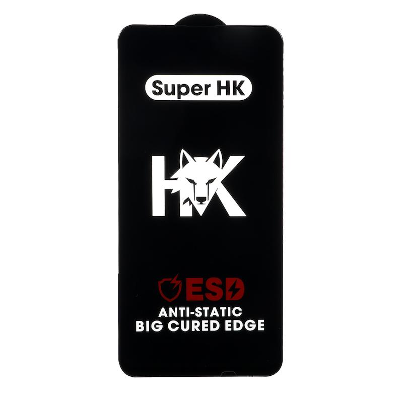 گلس گوشی Huawei Y9 Prime 2019 / Huawei Y9S / Honor 9X / Honor 9X Pro هوآوی شیشه ای فول کاور HK ESD ANTI STATIC دور تراش Full Cover Super 9D اورجینال کد 97051