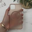 قاب گوشی iPhone 11 Pro آیفون اسلیم Slim مگ سیف دار اورجینال ایر اسکین مات قهوه ای کد 97114