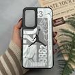 قاب گوشی Galaxy A35 سامسونگ لیزری فانتزی سخت HARD تیتان طرح JORDAN کد 120598