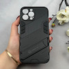 قاب گوشی iPhone 13 Pro Max آیفون ضد ضربه بتمن نیلکین Nilkin هولدر دار محافظ لنز دار مشکی کد 119932