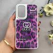 قاب گوشی Galaxy A17 سامسونگ لاکچری اورجینال فانتزی درجه یک چسب روغنی طرح GUCCI کد 121355
