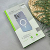 قاب گوشی iPhone 17 Air آیفون اورجینال بلکین belkin طرح طلقی شیشه ای شفاف لنز کرومی مگ سیف دار کد 111665