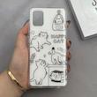 قاب گوشی Galaxy A51 سامسونگ عروسکی کیوت پاستیلی PC HARD طرح گربه کد 121517