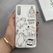 قاب گوشی Galaxy A30S - Galaxy A50S - Galaxy A50 سامسونگ عروسکی کیوت پاستیلی PC HARD طرح گربه کد 121548