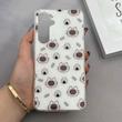 قاب گوشی Galaxy S24 FE سامسونگ عروسکی کیوت پاستیلی PC HARD طرح گربه کد 121557