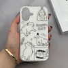 قاب گوشی iPhone 16 آیفون عروسکی کیوت پاستیلی PC HARD طرح گربه کد 121649