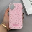 قاب گوشی iPhone 16 آیفون عروسکی کیوت پاستیلی PC HARD طرح گل کد 121651