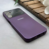 قاب گوشی Galaxy A14 سامسونگ سیلیکونی Lens زیر بسته طرح آیفون بنفش کد 119965